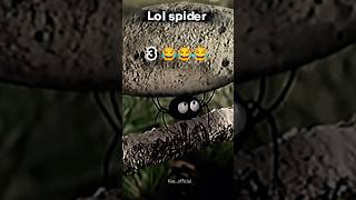 Minuscule series Lol spider moment animals animasi funny minuscule shorts [upl. by Eetsirhc774]