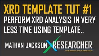 XRD analyzing amp W H Plot using template  ORIGIN [upl. by Yssej]