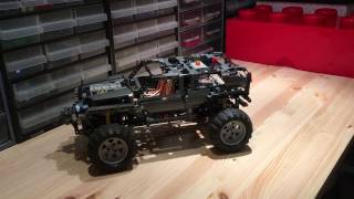 Lego Technic OffRoader 8297 Functions [upl. by Salokin404]