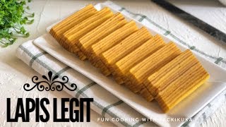 RESEP LAPIS LEGIT MOIST n LEGIT  Thousand Layers Cake [upl. by Shanan]