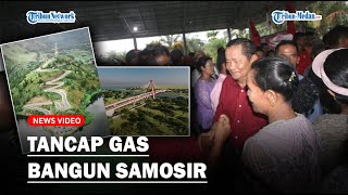 RAPIDIN SIMBOLON Bangun Samosir dengan Water Front City Patung Yesus dan Menara Pandang Tele [upl. by Jahn]