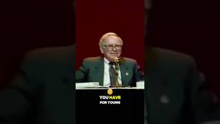 Warren Buffets Advice For The Younger Generation buffett stocks warrenbuffett investing [upl. by Iliam760]