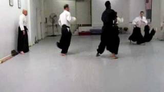 Four Attackers One Defender  Aikido [upl. by Davin]