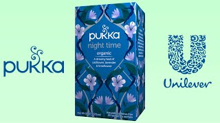 Pukka Herbs Night Time Tea Unboxing Naturally caffeine free 20x herbal tea bags [upl. by Annyl]