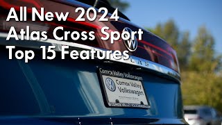 2024 Atlas Cross Sport Top 15 Features [upl. by Elleimac133]