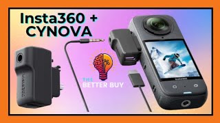 Insta360 X4 Mic Adapter By CYNOVA Level Up Your Audio [upl. by Kreager]