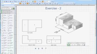 Isometric Drawing  Exercise 2 [upl. by Au]