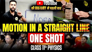 Motion in a straight line 202425 One Shot with Live Experiment  Class 11 Physics NCERT by Ashu Sir [upl. by Inacana]