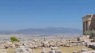 LÉrechthéion sur lacropole dAthène  希臘雅典厄瑞克忒翁神庙  Erechtheion temple at Acropolis of Athens [upl. by Notsgnik839]