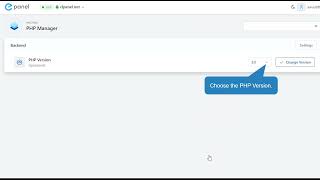 How to Change PHP Version [upl. by Araiet]