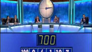 Countdown Blooper  The Easiest Numbers Game Ever 2 [upl. by Leba]