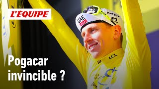 Tour de France 2024  Pogacar trop fort pour Vingegaard [upl. by Nessah175]