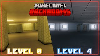 Backrooms Levels In Minecraft [upl. by Arie]