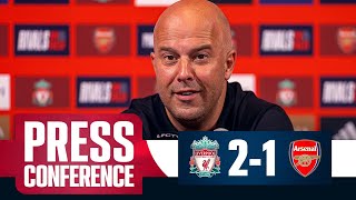 Arne Slot PostMatch Press Conference  Liverpool 21 Arsenal  LFC PreSeason USA [upl. by Malachy]