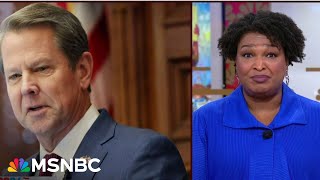 Stacey Abrams slams Georgia state election board for patently unlawful actions [upl. by Umberto]