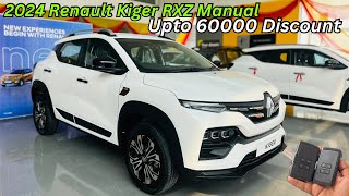 Big Discount amp Offer ❤️ 2024 Renault Kiger RXZ Full Review ✅ Price amp Features🔥Better Than Magnite [upl. by Kalagher]