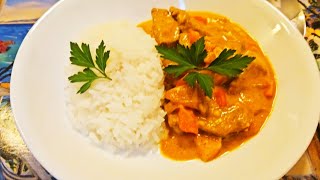 Yellow Curry Fillet Steak [upl. by Ailehpo]