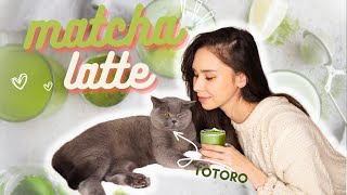 MATCHA LATTE DALGONA MATCHA CHOCOLATE MATCHA 🍵 [upl. by Livvi]