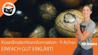 Koordinatentransformation  Schnittwinkel  Berechnen  yAchse  Beispiel  Einfach gut erklärt [upl. by Ledoux]