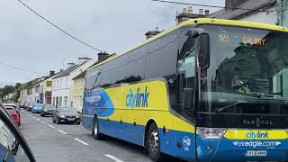 Irish Citylink amp Callinan Coaches Bus Oughterard [upl. by Buine]