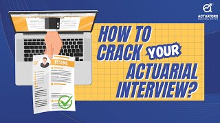 How to ACE your Actuarial Interview [upl. by Kenleigh]