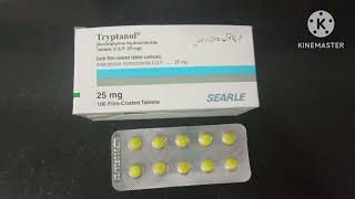 Tryptanol 25mg Tablet Uses in Urdu Tryptanol Tablet 25mg Uses Amitriptyline HCl Tryptanol Tablet [upl. by Benedicta266]