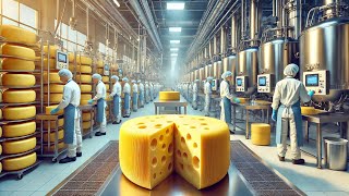 COMMENT LE FROMAGE EST FABRIQUÉ  DÉCOUVREZ LES COULISSES DUNE GRANDE FROMAGERIE 🧀 [upl. by Stedt]