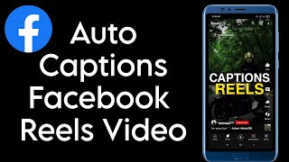 How To Add Auto Caption  Subtitle in Facebook Reels Video [upl. by Aiksas500]