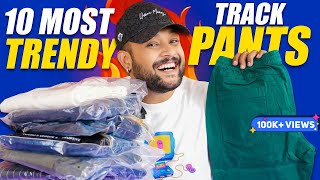 TOP 10 Best Track Pants for Every Men 🔥 Baggy Cargo Pants Haul 2024  Powerlook HRX  ONE CHANCE [upl. by Eileme33]