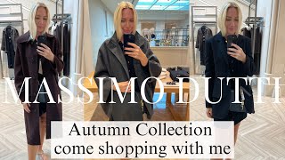 MASSIMO DUTTI HAUL TRY ON AUTUMN COLLECTION  COME SHOPPING WITH ME TO MASSIMO DUTTI [upl. by Gross459]