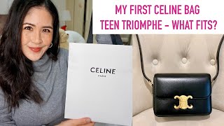 BOUJEE ON A BUDGET CELINE TRIOMPHE TEEN  What fits  Sam Loves [upl. by Yvonne686]