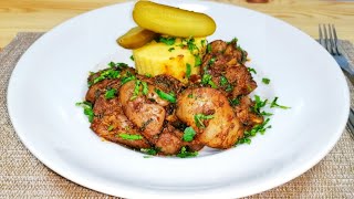 Ficatei de pui la tigaie  Pan Fried Chicken Livers [upl. by Rafaelle]