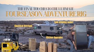 Ultimate FourSeason Adventure Rig UPGRADES  New School tech into an Old School RV [upl. by Aisset]