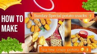 New potato snacks recipes  party food  tea time recipes made byherkitchen12 [upl. by Able855]