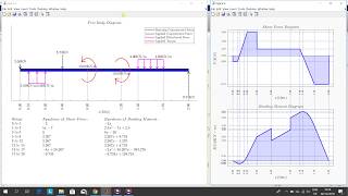 Shear Force Bending Moment in Matlab [upl. by Corvin]