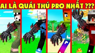 MINI GAME  AI LÀ QUÁI THÚ PRO NHẤT  QUÁI THÚ NOOB HỒI SINH KHIẾN CẢ TEAM KHIẾP SỢ [upl. by Yarrum]