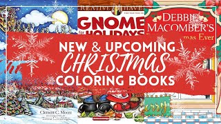 New amp upcoming CHRISTMAS coloring books 2024  Adult coloring [upl. by Teodora]