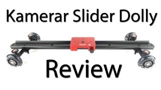 Kamerar DSLR Slider Dolly SD1 Review [upl. by Rawdan]