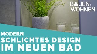 Moderner Badumbau mit bodentiefer Dusche [upl. by Valleau]