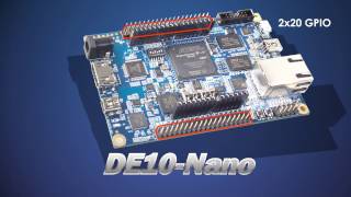 Terasic DE10Nano FPGA Development Kit [upl. by Shoshana665]