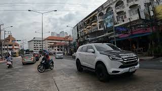 4K Thepprasit Rd to SuperTown Jomtein Pattaya Thailand [upl. by Netsud]