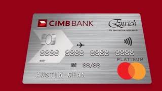 CIMB Enrich Platinum MasterCard Review GenX GenY GenZ [upl. by Harwilll]