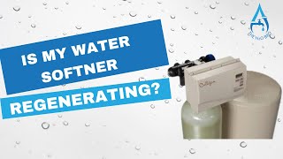 Is my Culligan water softener regenerating [upl. by Eenot]