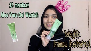 Manfaat Aloe Vera Gel Wardah yang wajib kamu ketahui  wardah aloe vera gel hydramild [upl. by Aknahs]