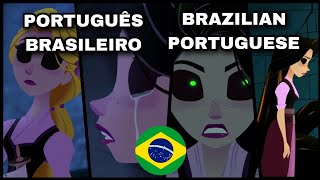 Brazilian Portuguese Enrolados Outra Vez Tangled Adventure  Hurt Incantation CC EN  PTBR [upl. by Abebi871]