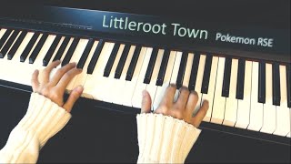 Pokémon RSE  Littleroot Town Piano Cover [upl. by Ellord]