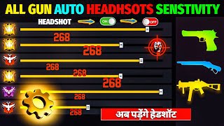 Free Fire Auto Headshot Trick 2024 Sensitivity  2gb 4gb 6gb Ram Headshot Sensitivity Setting [upl. by Malim]