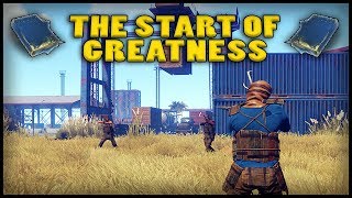 THE START OF GREATNESS  Rust Blueprints 1 [upl. by Onahpets644]