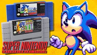 Sonic 2 y Sonic 4 Los CARTUCHOS PIRATAS que llegaron a la Super Nintendo en los 90s [upl. by Enirtak]