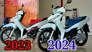 เวฟ125iปี2023เทียบสี2024พร้อมราคาค่าตัวต้าบากี้นัดพบบางใหญ่ [upl. by Haldes803]